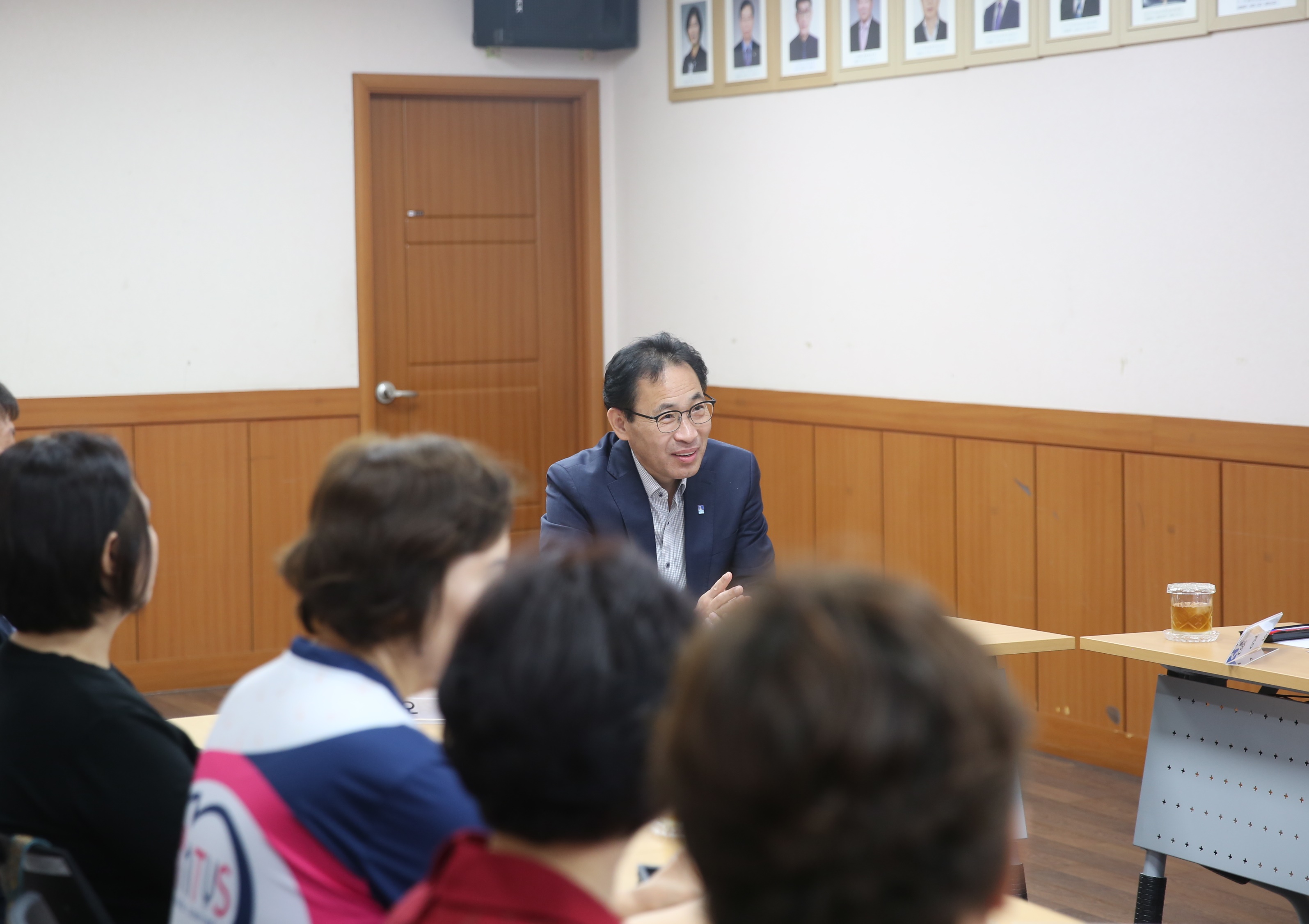 정자2동 단체장과의 간담회2번 사진